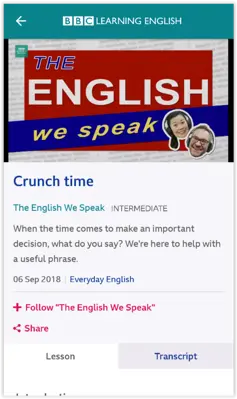 BBC Learning English android App screenshot 2